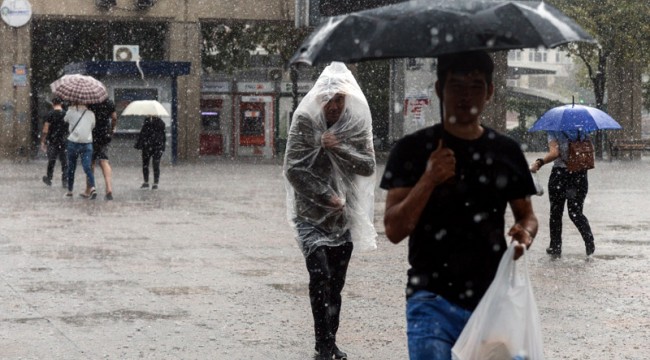 Meteoroloji'den birçok şehir için kuvvetli yağış uyarısı