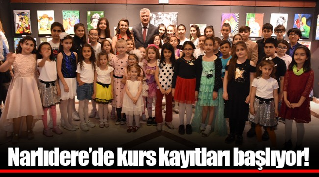 Narlıdere’de kurs kayıtları başlıyor!