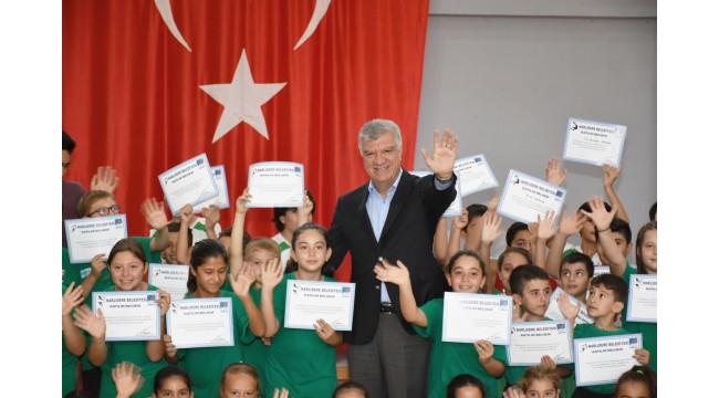 Narlıdere’nin yaz okullarına 600 öğrenci katıldı