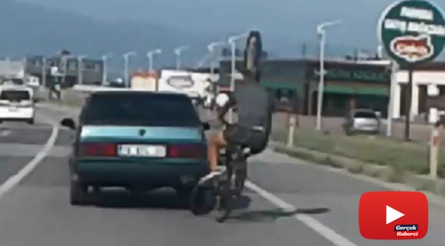 Ölüm böyle teğet geçti, o anlar kamerada