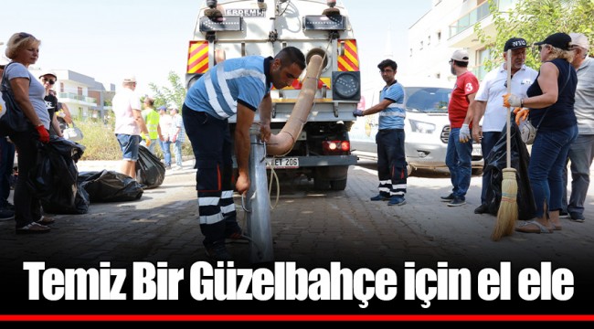 Temiz Bir Güzelbahçe için el ele