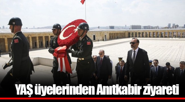 YAŞ üyelerinden Anıtkabir ziyareti