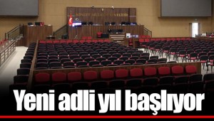 Yeni adli yıl başlıyor