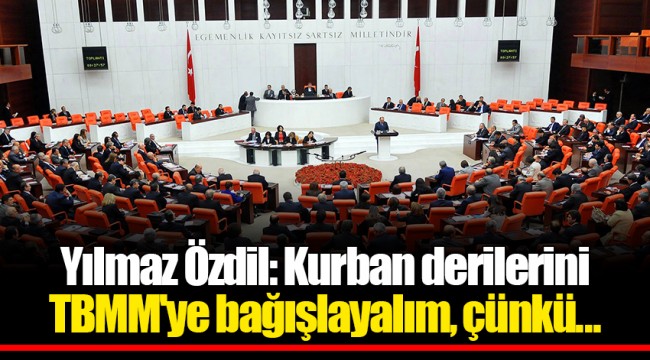 Yılmaz Özdil: Kurban derilerini TBMM'ye bağışlayalım, çünkü...