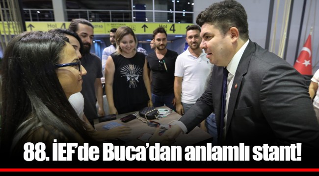 88. İEF’de Buca’dan anlamlı stant!