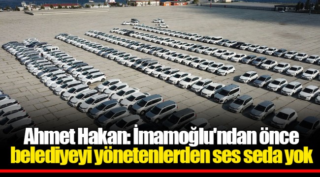 Ahmet Hakan: İmamoğlu'ndan önce belediyeyi yönetenlerden ses seda yok