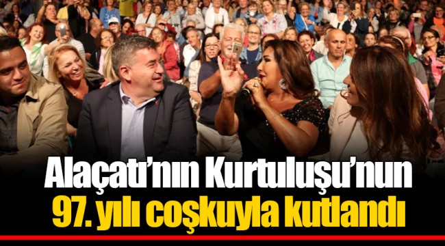 Alaçatı’nın Kurtuluşu’nun 97. yılı coşkuyla kutlandı