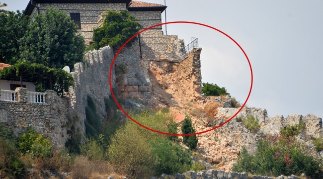 Alanya Kalesi'nde surları yıkan skandal: Avusturyalı Walter Godina için savcılığa suç duyurusu!