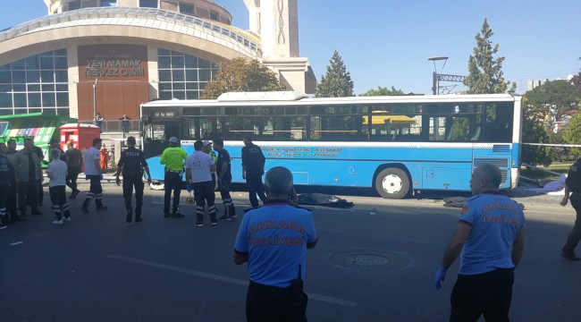 Ankara'da özel halk otobüsü durağa girdi: İlk belirlemelere göre 3 kişi hayatını kaybetti