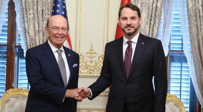 Bakan Albayrak: ABD Ticaret Bakanı Ross ile verimli bir görüşme gerçekleştirdik