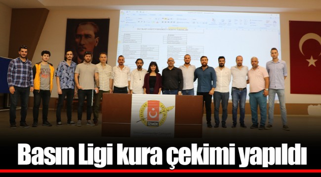 Basın Ligi kura çekimi yapıldı