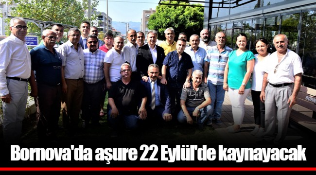 Bornova'da aşure 22 Eylül'de kaynayacak