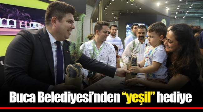Buca Belediyesi’nden “yeşil” hediye