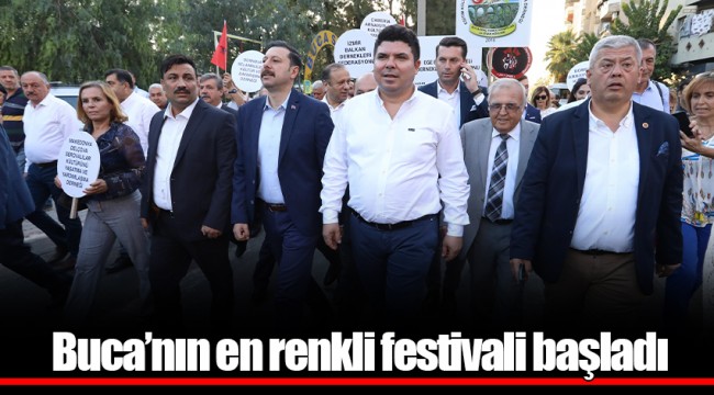  Buca’nın en renkli festivali başladı 