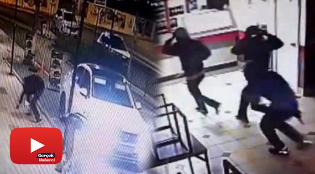 Çaldıkları otomobille iş yerini soydular