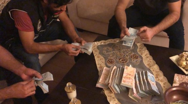 Çete liderinin geliri dudak uçuklattı! Polis saya saya bitiremedi