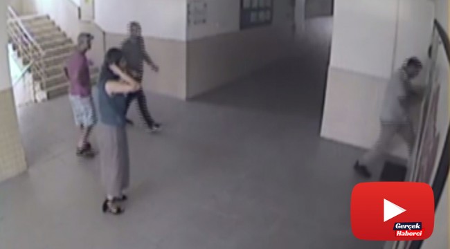 Çocuğunun sınıfı değişmedi diye müdürün kapısını tekmeyle kırıp, odasını bastı