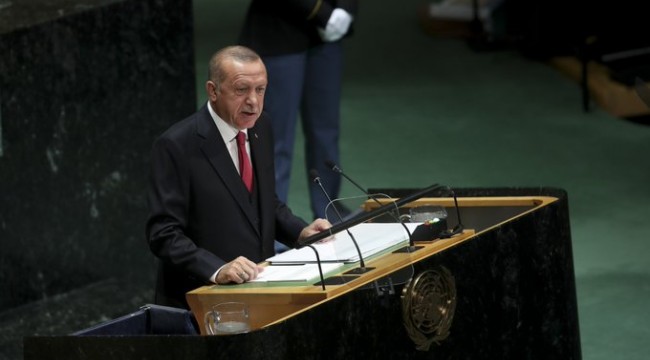 Cumhurbaşkanı Erdoğan BM'de sordu: İsrail'in sınırları neresidir?