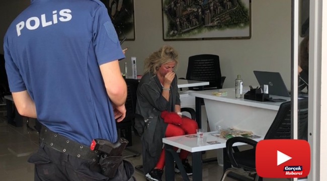 Erkek arkadaşı genç kadına dehşeti yaşattı
