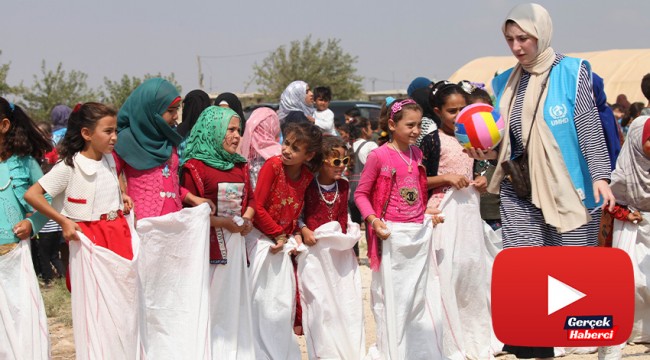 Fırat Kalkanı bölgesinde yüzler "Sınırsız Şenlik" ile güldü