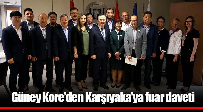 Güney Kore’den Karşıyaka’ya fuar daveti