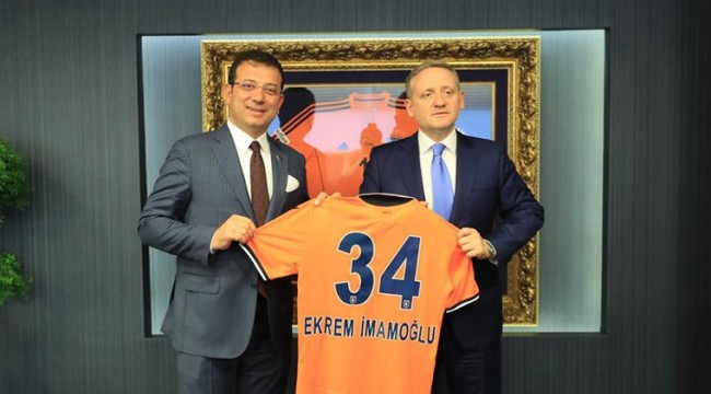 İmamoğlu, Başakşehir’i ziyaret etti