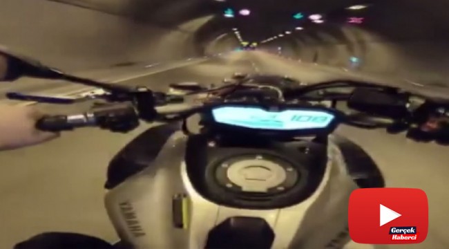 İstanbul’da motosikletli ithal magandanın tek teker terörü kamerada