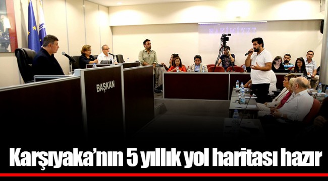 Karşıyaka’nın 5 yıllık yol haritası hazır