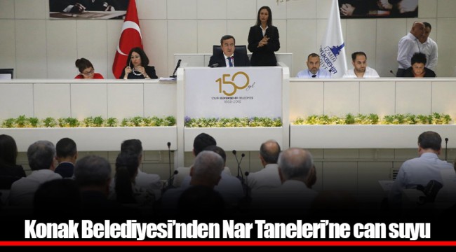 Konak Belediyesi’nden Nar Taneleri’ne can suyu