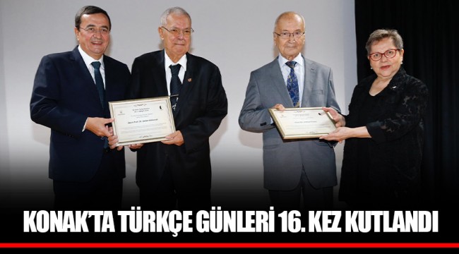 KONAK’TA TÜRKÇE GÜNLERİ 16. KEZ KUTLANDI