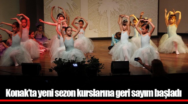 Konak’ta yeni sezon kurslarına geri sayım başladı