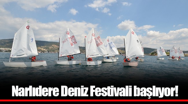 Narlıdere Deniz Festivali başlıyor!