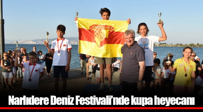 Narlıdere Deniz Festivali’nde kupa heyecanı