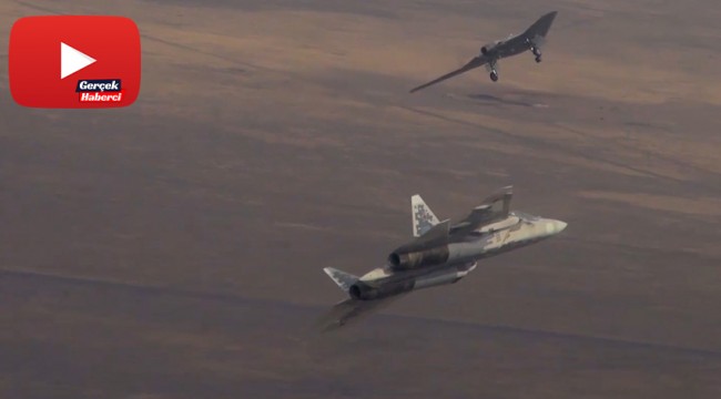 Rus SİHA'sı ile SU-57 ilk kez ortak uçuş gerçekleştirdi