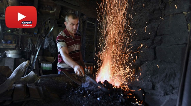 Selçuklu döneminden beri silah üreten ocaklarda ateş 800 yıldır sönmüyor