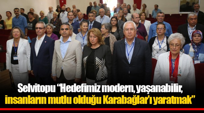 Selvitopu “Hedefimiz modern, yaşanabilir, insanların mutlu olduğu Karabağlar’ı yaratmak”