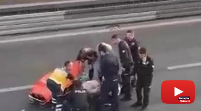 Şirinevler E-5 karayolunda intihar girişimi