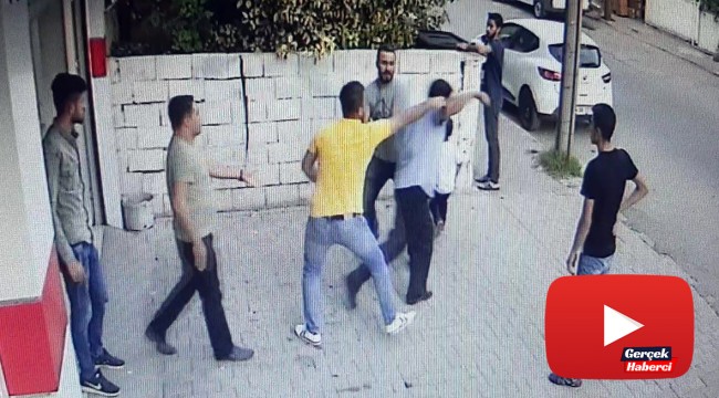 Sokak ortasında kocadan hamile eşine şiddet iddiası