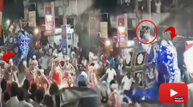 Sri Lanka’da fil kalabalığa daldı: 17 yaralı