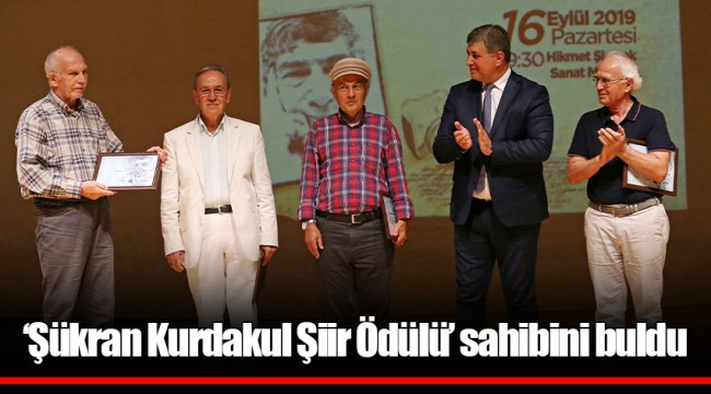 ‘Şükran Kurdakul Şiir Ödülü’ sahibini buldu