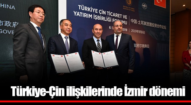 Türkiye-Çin ilişkilerinde İzmir dönemi