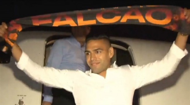 Ve Falcao İstanbul'da!
