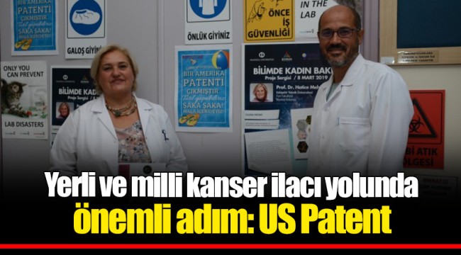 Yerli ve milli kanser ilacı yolunda önemli adım: US Patent