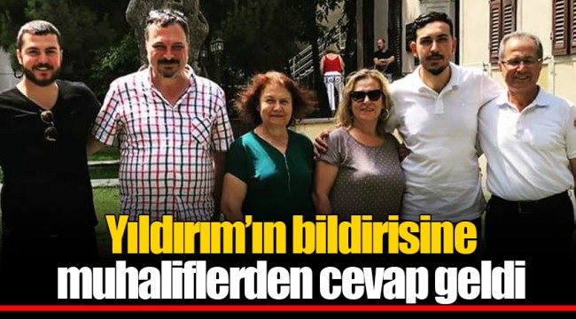 Yıldırım'ın bildirisine muhaliflerden cevap geldi