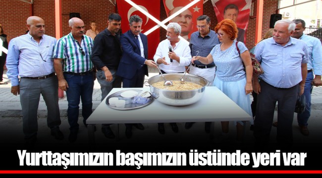 Yurttaşımızın başımızın üstünde yeri var
