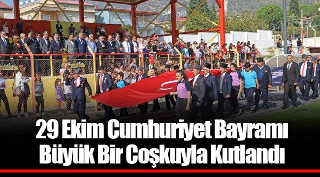 29 Ekim Cumhuriyet Bayramı Büyük Bir Coşkuyla Kutlandı