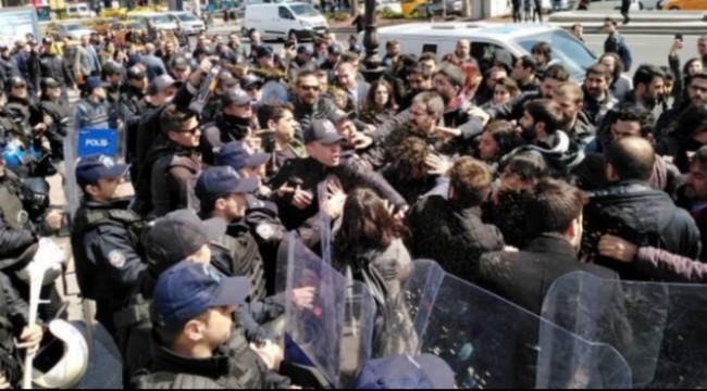 53 gündür süren kayyımlara karşı 'Demokrasi Nöbeti' yasaklandı: Polis eylemcilere müdahale etti, çok sayıda gözaltı var