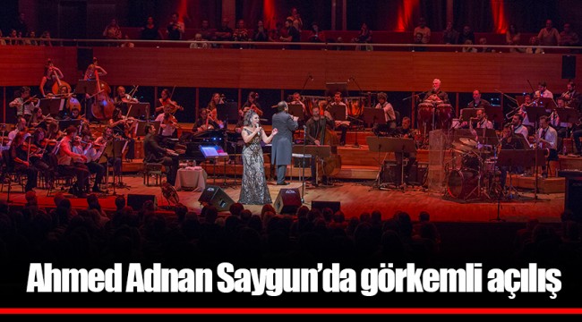 Ahmed Adnan Saygun’da görkemli açılış