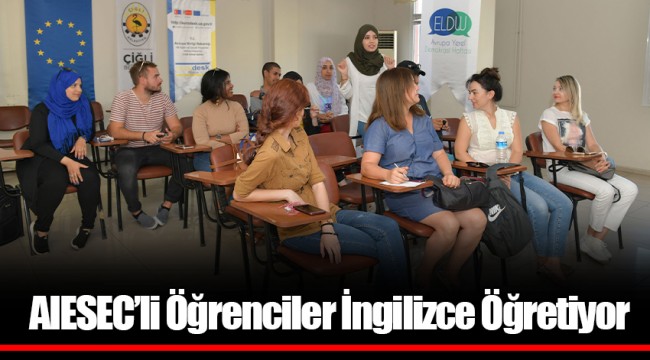 AIESEC’li Öğrenciler İngilizce Öğretiyor