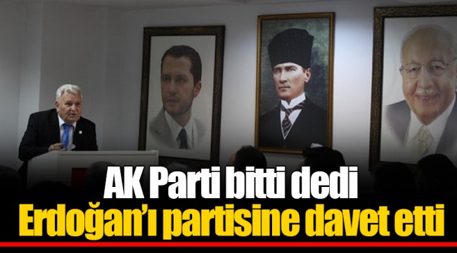 AK Parti bitti dedi Erdoğan’ı partisine davet etti